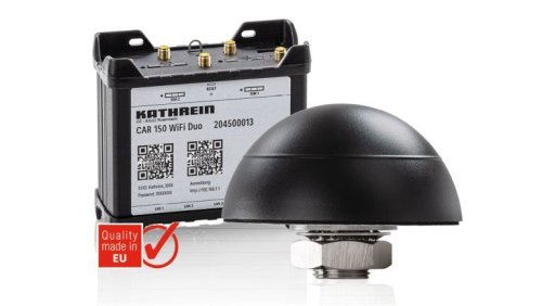 Car 150 Wifi Duo: Kathrein bringt schnelles WLAN ins Wohnmobil