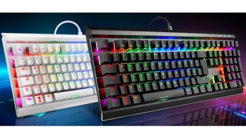 Gaming-Tastatur mit Edge-Light: Sharkoon präsentiert Skiller SGK40