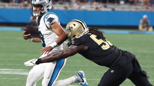 Tony Jones Jr. scores twice, Saints' defense shuts down Panthers' Bryce  Young in 20-17 win