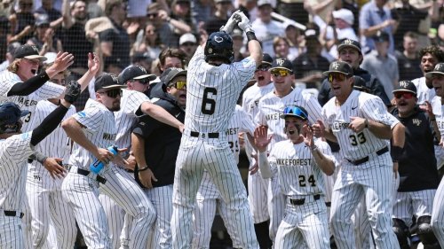 Wake Forest One Win Away From College World Series After Defeating ...