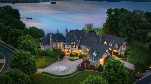 NASCAR driver Kyle Busch is selling his Lake Norman mansion. Here’s how much it costs.