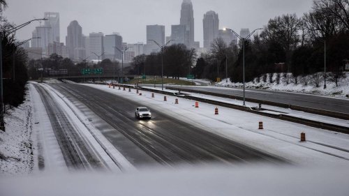 As road cleanup continues, Charlotte and NC officials keep an eye on snow in forecast