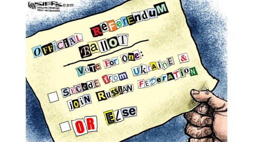 Kevin Siers: Official Russian referendum ballot
