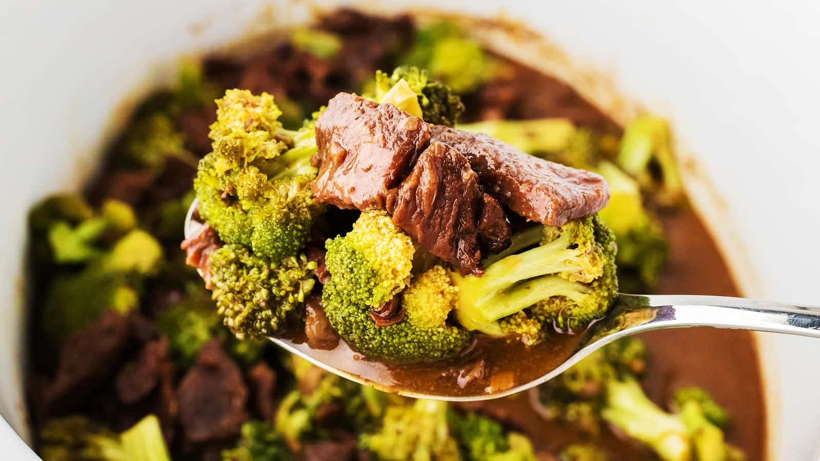 Crockpot Beef and Broccoli