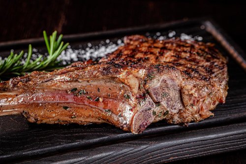 Grilled Coffee Rubbed Cowboy Ribeye – As Seen on Dinner: Impossible
