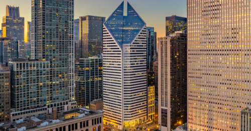 Two Michigan Avenue office towers hit the market