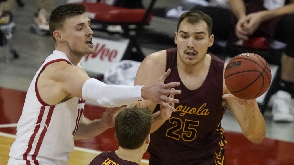 Oscar Robertson, Larry Bird, Hersey Hawkins … and Cameron Krutwig. The Loyola senior is in elite company and looking to go out the way he started as a freshman — on a Final Four team.