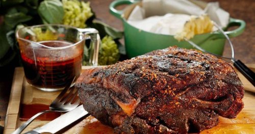 How to win entertaining season: Chile-crusted pork roast and au jus