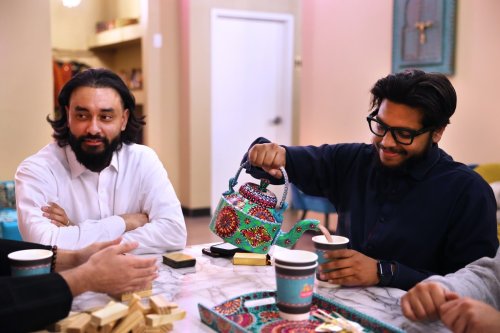 Sehri scenes at Cafe Bethak in Lombard: Samosa chaat, card games and chai during an early morning in Ramadan