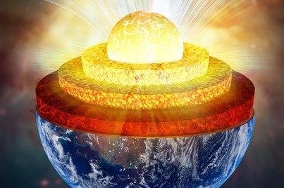 Study: Earth core merges rare liquid, solid state