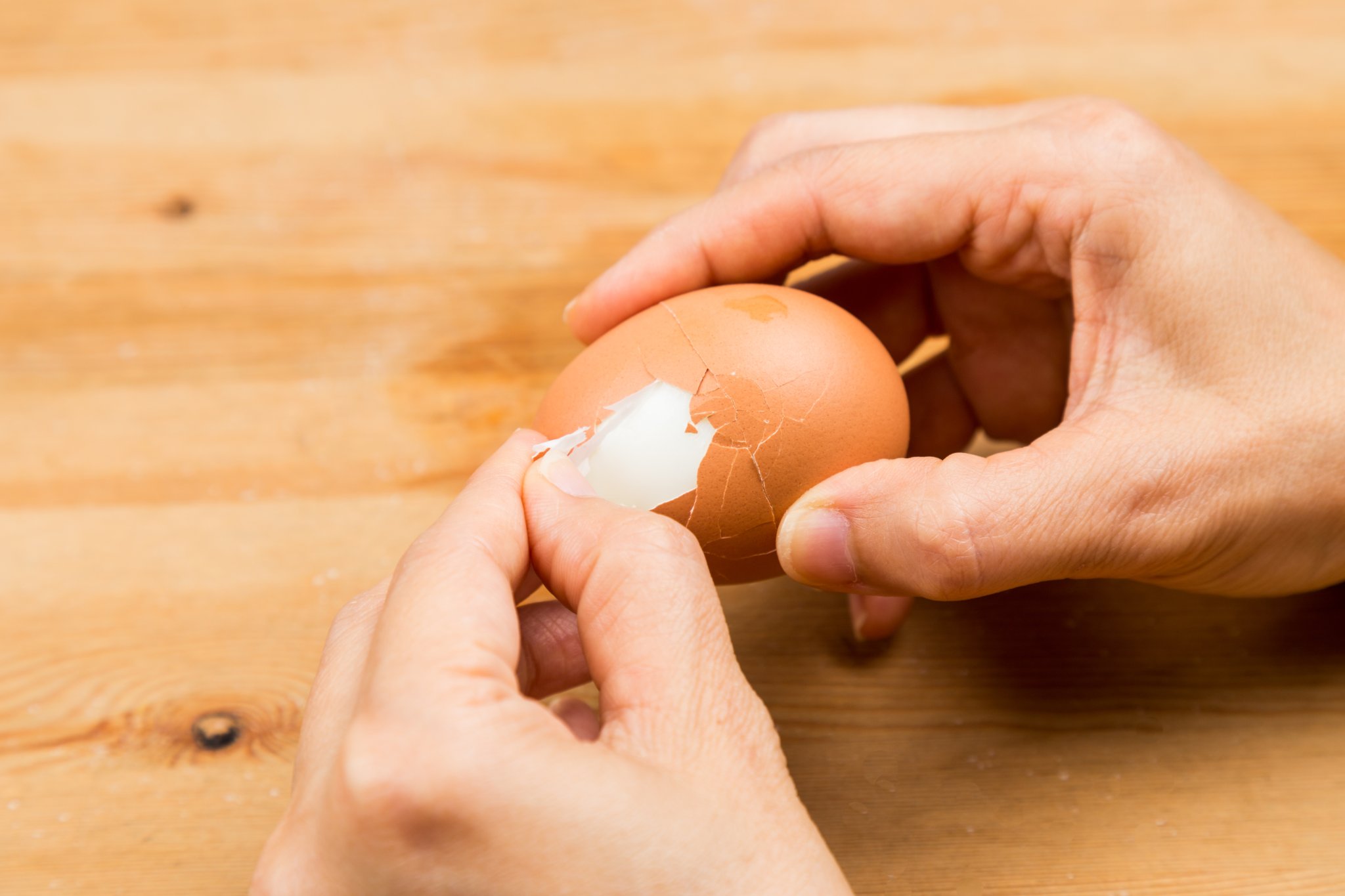 Eier-Trick: So schält man gekochte Eier in Sekunden