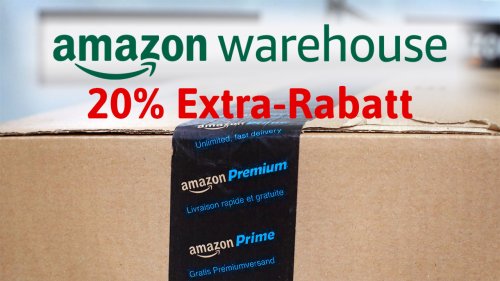 Beliebte Amazon-Aktion ist wieder da: 20 Prozent Extra-Rabatt auf Warehouse Deals