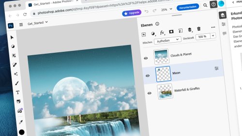 Adobe Photoshop im Browser: So einfach war die Bildbearbeitung noch nie