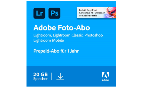 Photoshop und Lightroom zum halben Preis: Adobes Foto-Abo im Black-Friday-Deal