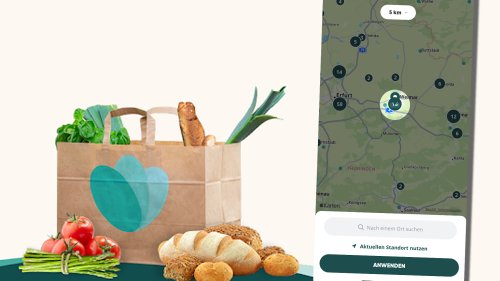 Smartphone-App hilft, bei Lebensmitteln zu sparen: Essen per App retten