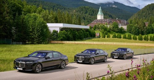 Erstes E-Auto kommt voll gepanzert: BMW schützt Politiker mit neuem Modell