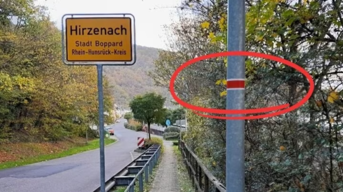 Eines der ältesten Verkehrszeichen Deutschlands: Keiner weiß, was es bedeutet