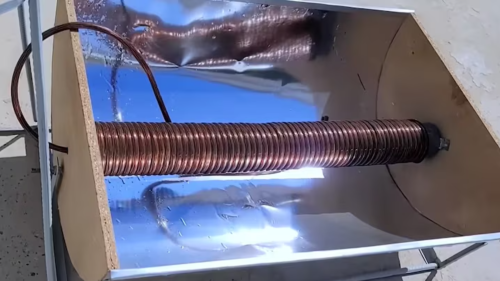 3000 Liter warmes Wasser pro Tag: Bastler schafft das ohne Gas, Öl und Strom