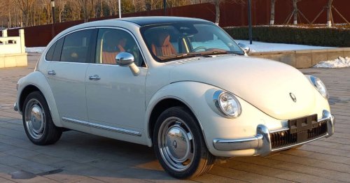 Chinesen klauen den VW Käfer: Dreister Elektro-Klon rollt auf den Markt