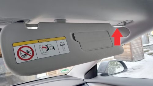 Geheime Sonnenblenden-Funktion: Dieses Auto-Detail überrascht jeden Fahrer