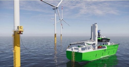 Windräder auf dem Meer werden zur Tankstelle: Diese Schiffe sollen dort laden