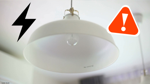 Vorsicht bei Lampen & Steckdosen: Welche Elektro-Arbeiten zu Hause verboten sind