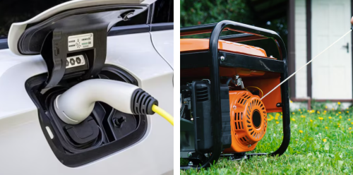 Beim Blackout: Lässt sich E-Auto am Notstrom-Aggregat laden?