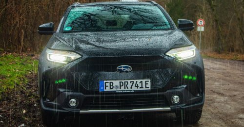 Praktisches E-Auto für Outdoor-Fans: Subaru Solterra im Test
