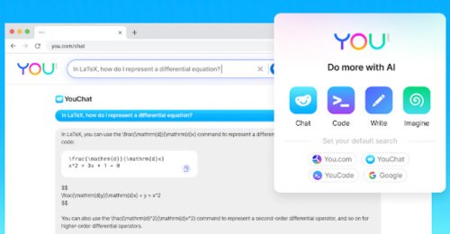 You.com - Search, chat, and create with AI für Google Chrome