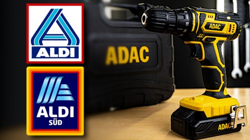 Gelber Werkzeug-Engel: ADAC-Akkuschrauber bei Aldi