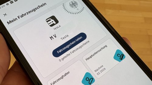 i-Kfz-App im Test: So sieht der neue Fahrzeugschein auf dem Handy aus