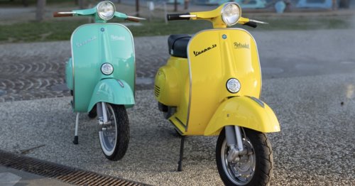 Vespa-Oldie ohne blaue Fahne: Dieser Elektroumbau ist in 4 Stunden erledigt