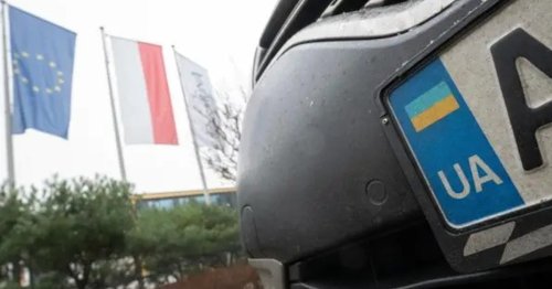 Deutsche Nummernschilder für ukrainische Autos: Neue Regel tritt in Kraft