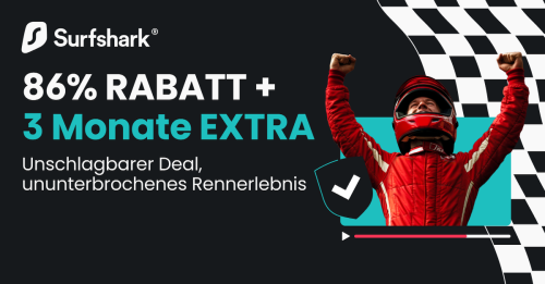 Die ganze Formel 1 live in Deutschland sehen - mit Surfshark