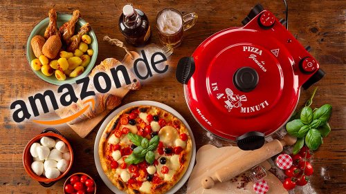 Bis zu 400 Grad heiß: Elektrischer Pizzaofen bei Amazon so günstig wie noch nie