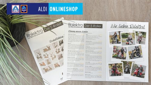 Mobil mit Aldi: Rolektro E-City 45 Retro, E-Joy 20 und E-Quad 6 V.3 jetzt zum Knallerpreis