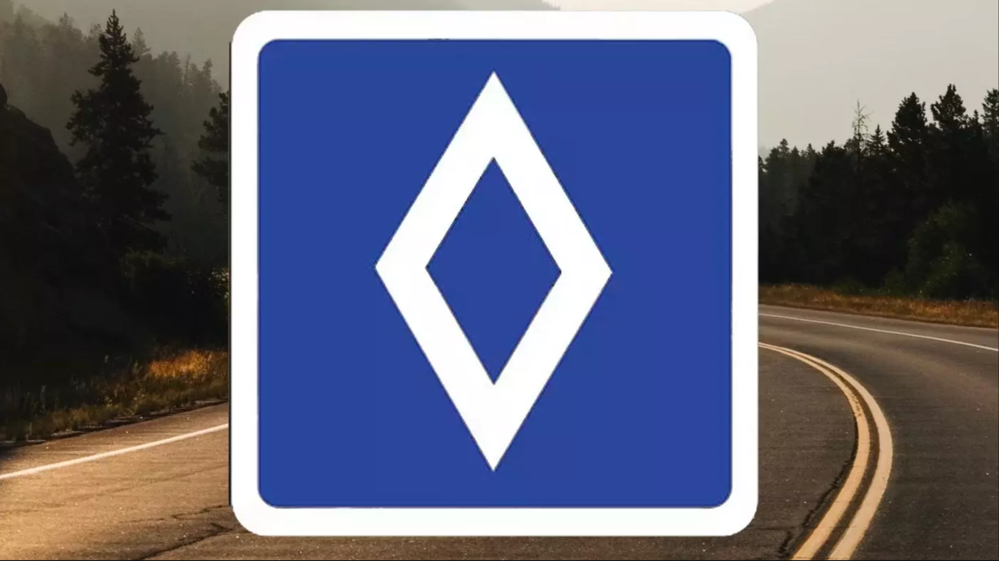 Unachtsamkeit kostet Autofahrer 135 Euro: Das bedeutet das blaue Rauten-Schild