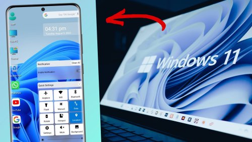 Windows 11 auf dem Handy: Kostenlose Premium-App holt das Design zu Android