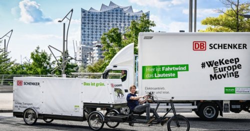 Hamburg wagt Mega-Experiment: Riesen-Lastenräder soll 7,5-Tonnen-LKW ersetzen
