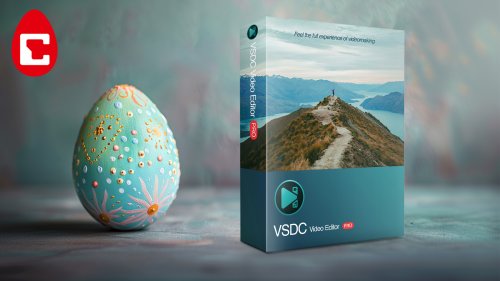 Ohne Abo bei Adobe: Videobearbeiter VSDC Pro kostenlos im Osternest