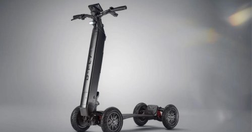 SUV mit Scooter gekreuzt: Neuartiges Fahrzeug kommt mit Lenkung wie im Flugzeug