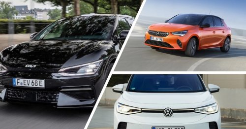 Autos ab 69 Euro: Deutschlands beste Leasing-Deals für E-Autos & Hybride