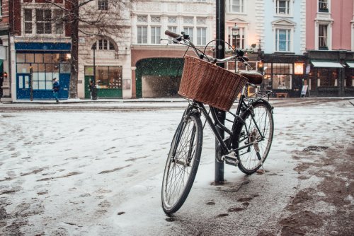 Vorsicht beim Feuerzeug: So befreien Sie ein eingefrorenes Fahrradschloss