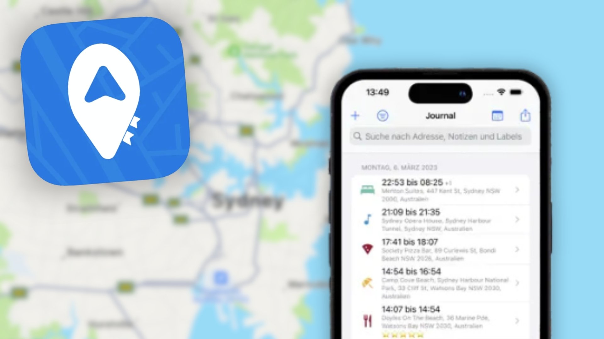 Digitales Reisetagebuch fürs Handy: Diese App schreibt von ganz allein mit