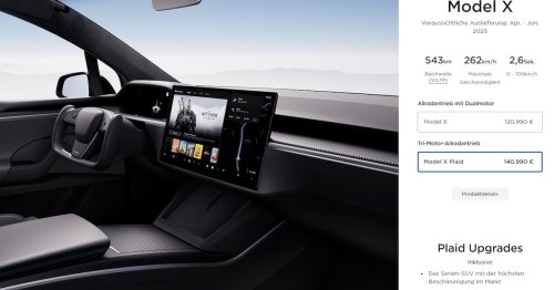 E-Autos ausverkauft: Deutsche reißen sich um die teuersten Teslas