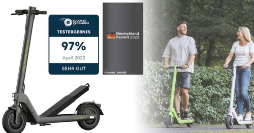 Streetbooster Two im Angebot: Der Cityflitzer mit Wechselakku zum Spitzenpreis