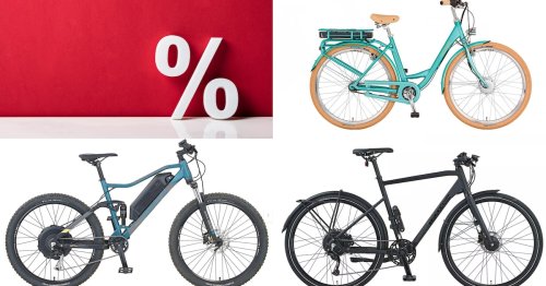 E-Bikes zum Tiefpreis: Diese sechs Schnäppchen stehen bei Aldi, Lidl, Netto & Co