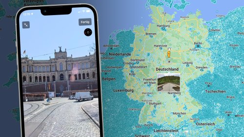 Bei Streetview nur weiße Flecken: Apples Alternative deckt ganz Deutschland ab