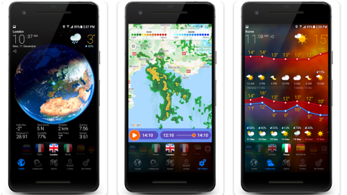Gratis statt 15,99 Euro! Wunderschöne Wetter-App "3D Earth Pro" für kurze Zeit kostenlos