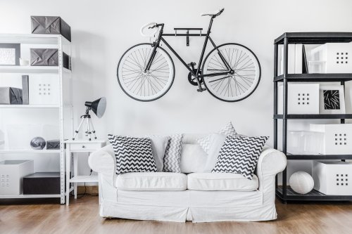 Genialer Platzsparer: Fahrradwandhalterungen zum einfachen Aufhängen